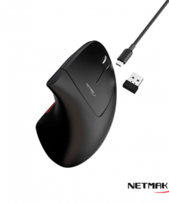Mouse Inalambrico Vertical Recargable Ergo Netmak - Imagen 3