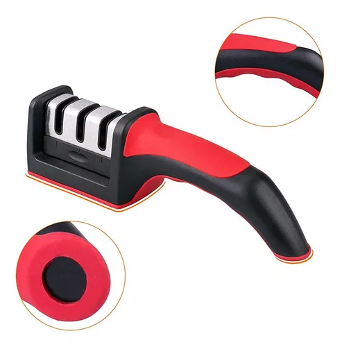 Afilador De Cuchillos 3 En 1 Gn 012