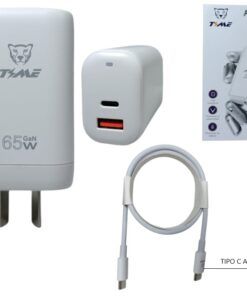 Cargador Con Cable Pd 45w + Qc 20w Time