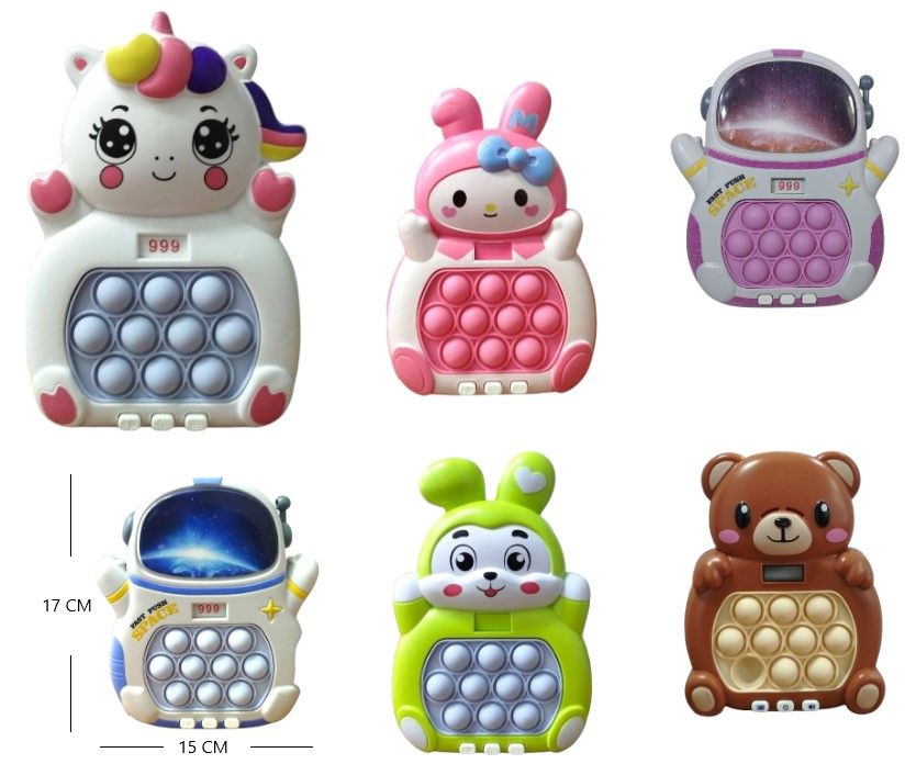 Pop It Electronico De Memoria Speed Push Personajes - Imagen 2