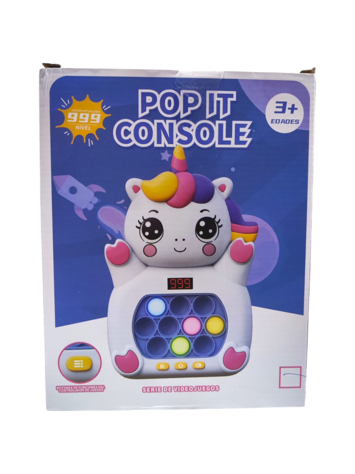 Pop It Electronico De Memoria Speed Push Personajes - Imagen 4