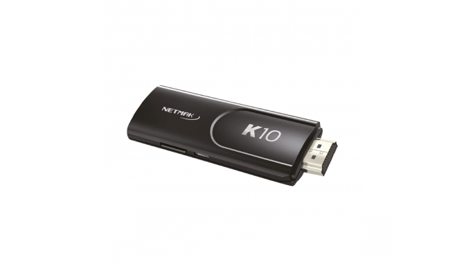 Consola Videojuegos HDMI 4K Con 2 Joysticks Inalámbricos K10 Negro Netmak