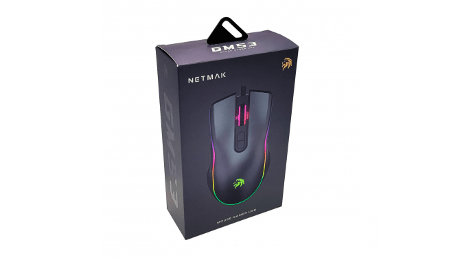 Mouse Gamer Usb 7d Rgb 3600DPI 53 Netmak - Imagen 2