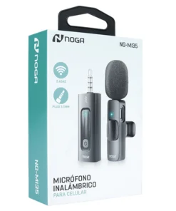Microfono Inalambrico Para Celular M35 Plug 3.5 Noga - Imagen 3