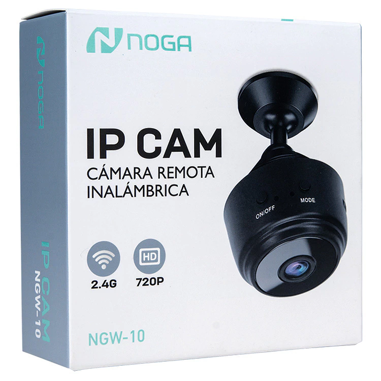 Mini Camara Ip Seguridad Ngw 10 Wifi Noga - Imagen 3