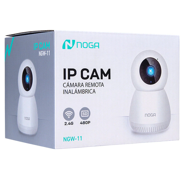 Camara Ip Seguridad Ngw 11 2.4 Ghz 355° Wifi Noga - Imagen 3