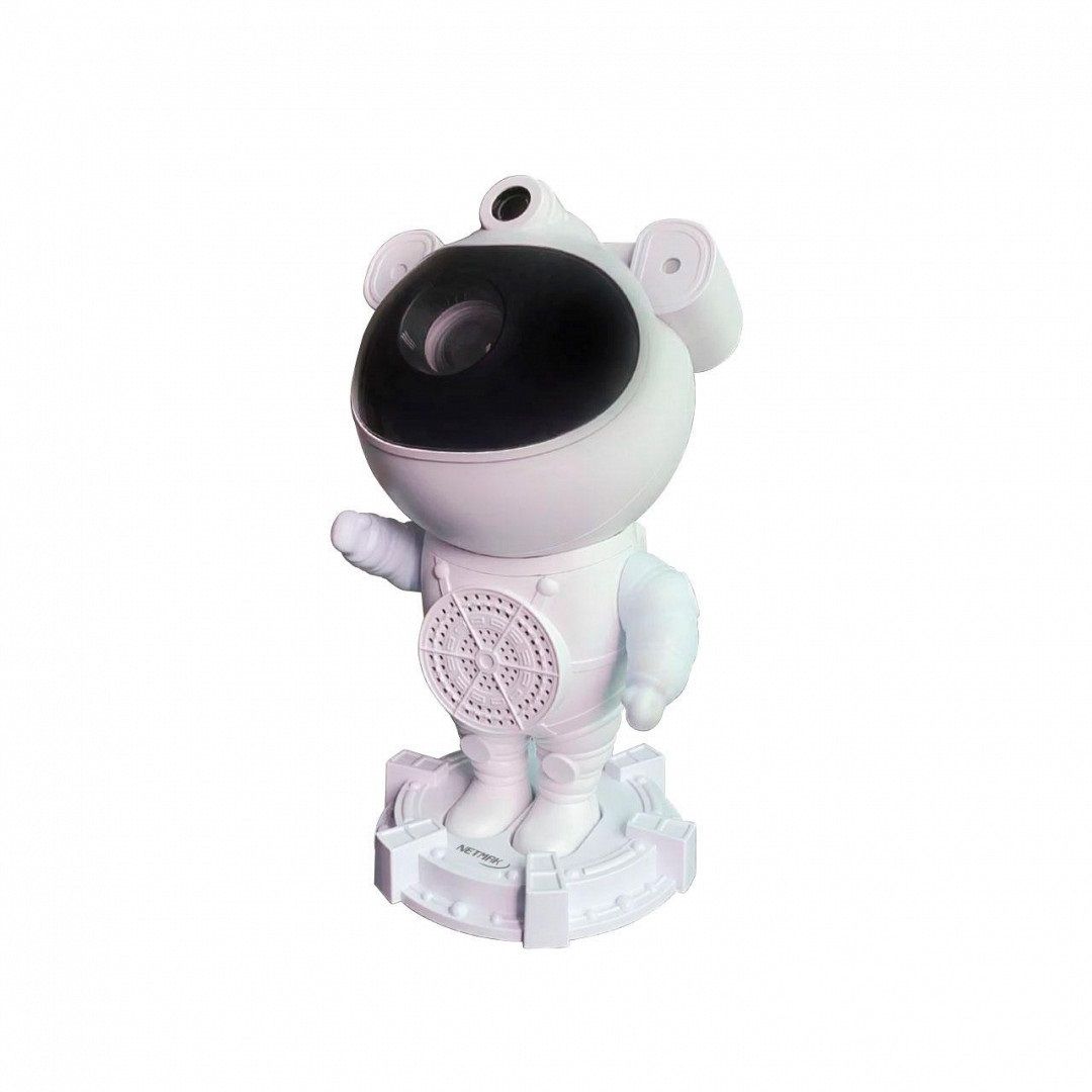 Lampara Proyector Astronauta Bluetooth Con Parlante Astro Netmak