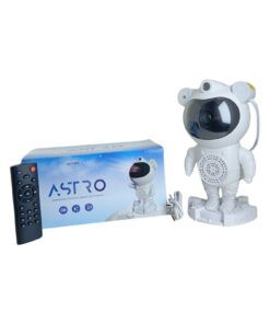 Lampara Proyector Astronauta Bluetooth Con Parlante Astro Netmak - Imagen 2