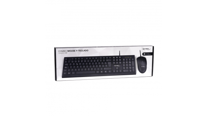 Teclado + Mouse Usb Nkb 340 Netmak - Imagen 2