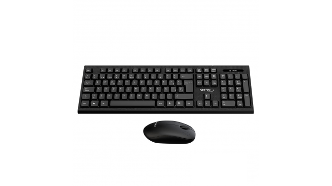 Combo Slim Teclado + Mouse Inalámbrico KB 760 Netmak - Imagen 2