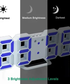 Reloj Despertador C/Fecha/Te Led - Imagen 3