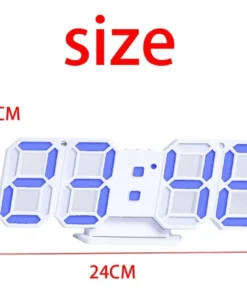 Reloj Despertador C/Fecha/Te Led - Imagen 5