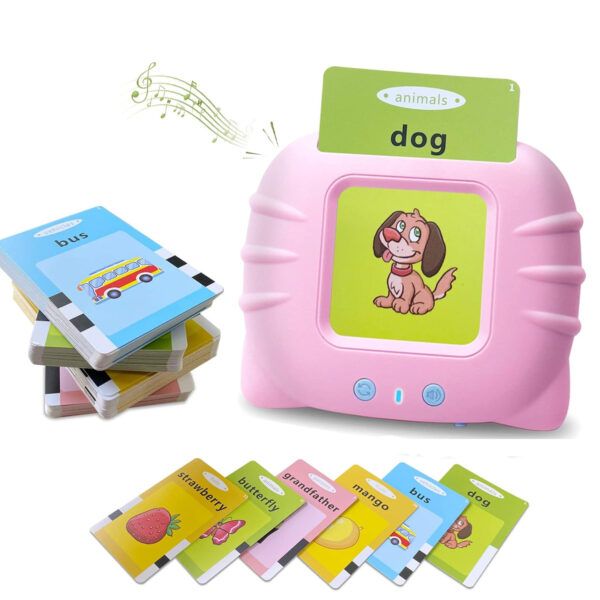 Lector Bilingue Tarjetas Interactivas Niños Ingles Español