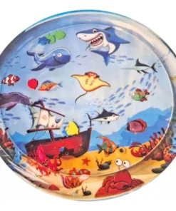 Alfombra Sensorial Pileta Inflable Para Bebes 100 X 100