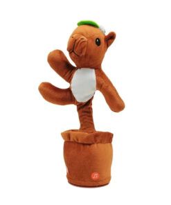 Capibara Cantador Baila Luz Musica Repite Tu Voz 33cm