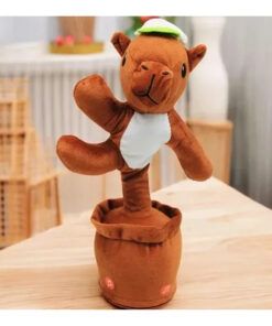 Capibara Cantador Baila Luz Musica Repite Tu Voz 33cm - Imagen 2
