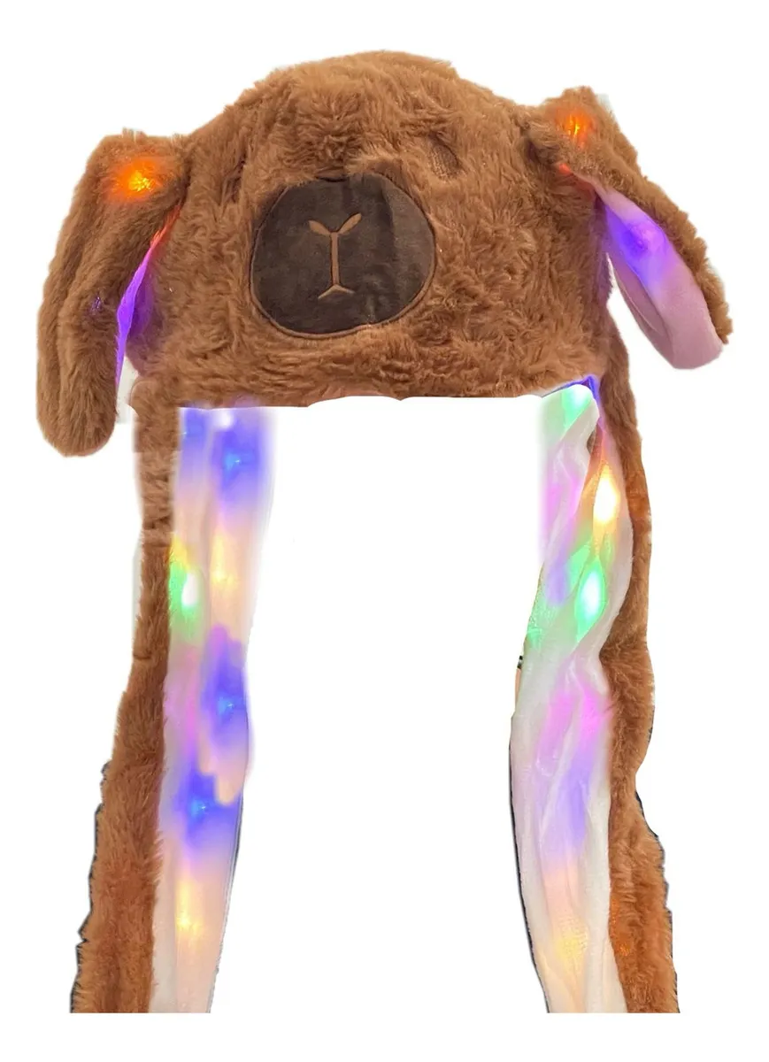 Gorro Peluche Capibara Levanta Orejas