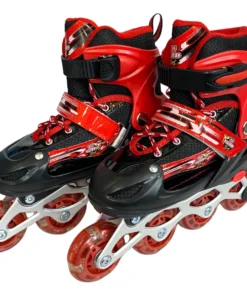 Rollers Go Speed 3 En 1 Ruedas Intercambiables y Luces + Kit de Protección Talle M