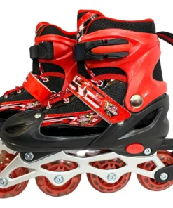 Rollers Go Speed 3 En 1 Ruedas Intercambiables y Luces + Kit de Protección Talle M - Imagen 2