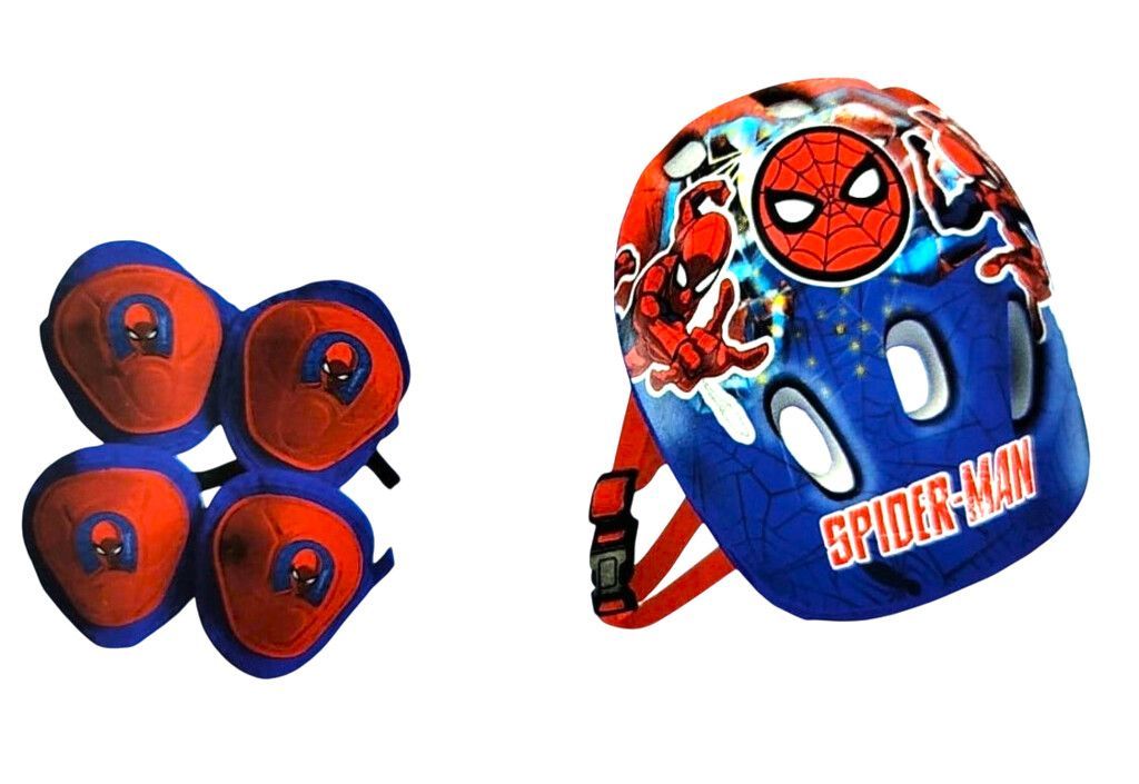 Rollers Spiderman 3 En 1 Ruedas Intercambiables y Luces + Kit de Protección Talle M - Imagen 5