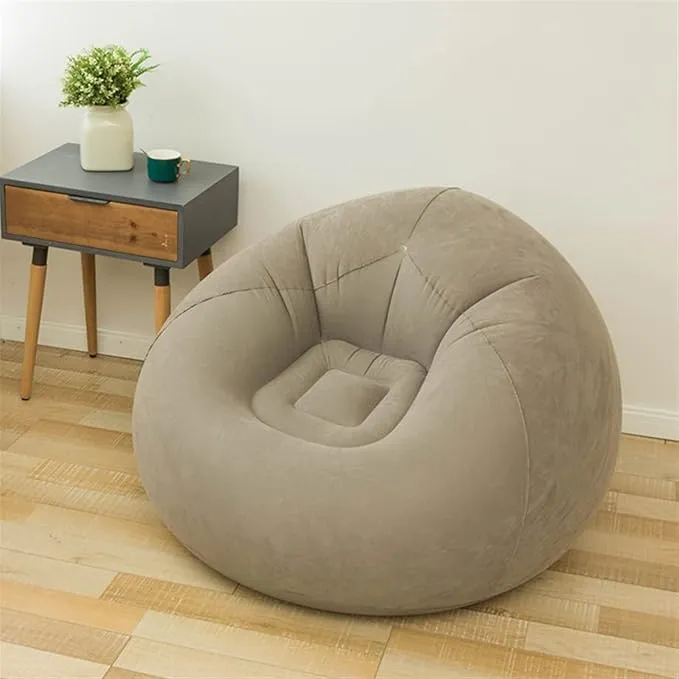 Sillón Puff Inflable Colores Con Inflador