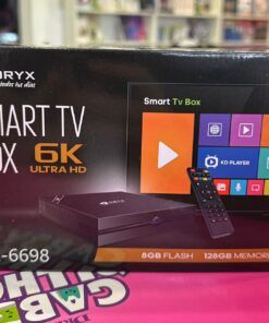Smart Tv Box 6K 8Gb Ram 128Gb Oryx