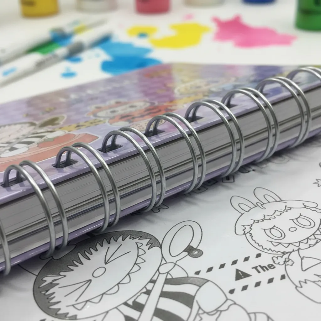 Libro Cuaderno Para Pintar De Labubu A5 50 Hojas - Imagen 3