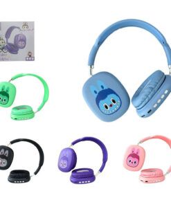 Alternative view of Auriculares Vincha Bluetooth Diseño Labubu Colores