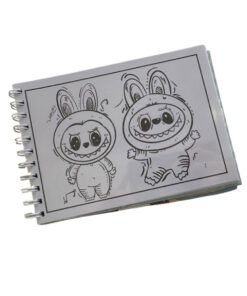 Libro Cuaderno Para Pintar De Labubu A5 50 Hojas - Imagen 6