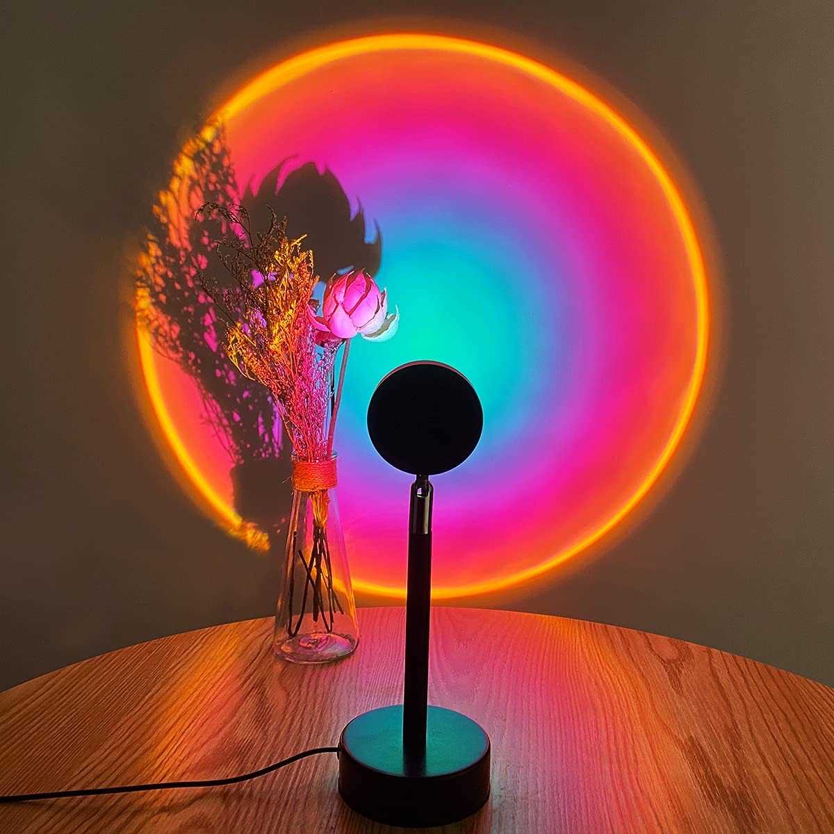 Lampara Led Sun Atardecer Colores con Control - Imagen 3