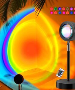 Lampara Led Sun Atardecer Colores con Control