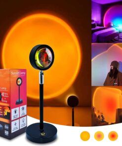 Lampara Led Sun Atardecer Colores con Control - Imagen 4