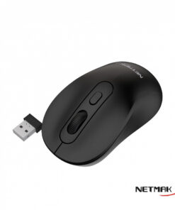 Mouse Inalambrico + Bt5.2 Recargable 640 Negro Netmak