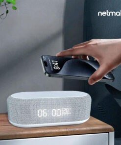 Alternative view of Reloj Despertador Con Parlante + Carga Inalambrica 15w Rd12 Netmak