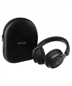 Auricular Vincha Bt Ultra Con Estuche Negro Netmak