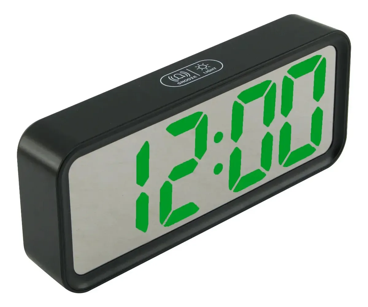 Reloj Despertador Multifuncion Led Alarma Temp
