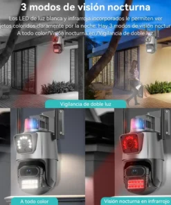 Camara de Seguridad Exterior Doble Camara v380 - Imagen 6