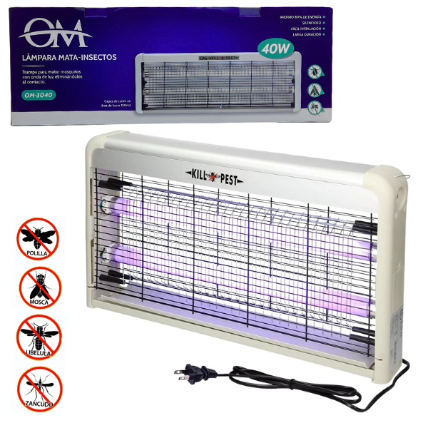 Lampara Mata Mosquitos 20w 220v OM