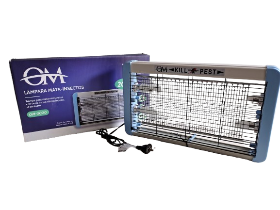 Lampara Mata Mosquitos 20w 220v OM - Imagen 2