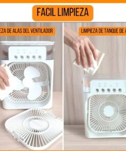 Ventilador Humidificador de Aire acondicionado Usb con Led - Imagen 4