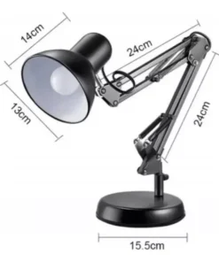 Velador Lampara Con Base Y Morsa Om 1010 220v - Imagen 3