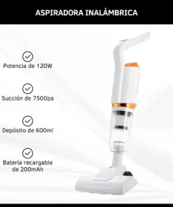 Aspiradora De Mano Inalambrica Alta Succion Dinax - Imagen 3