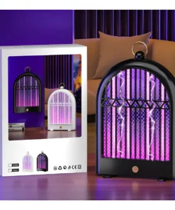 Lampara Mata Mosquitos Electric Shock Recargable 2039 - Imagen 7