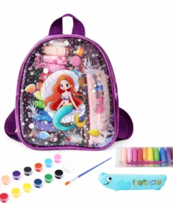 Alternative view of Mochila Infantil Con Kit Arte Rosa
