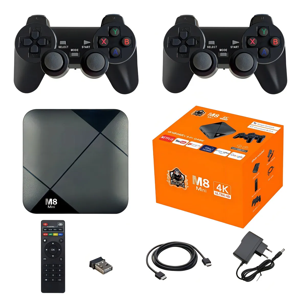 Smart Android Tv Box + Game Box 8k - Imagen 3