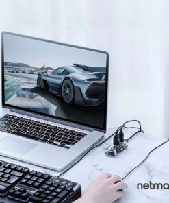 Alternative view of Hub Usb 3 Puertos 2.0 + 1 Puerto 3.0 Ac12 Netmak