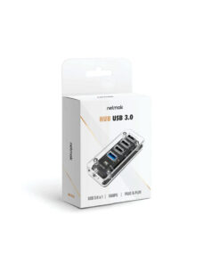 Hub Usb 3 Puertos 2.0 + 1 Puerto 3.0 Ac12 Netmak - Imagen 3
