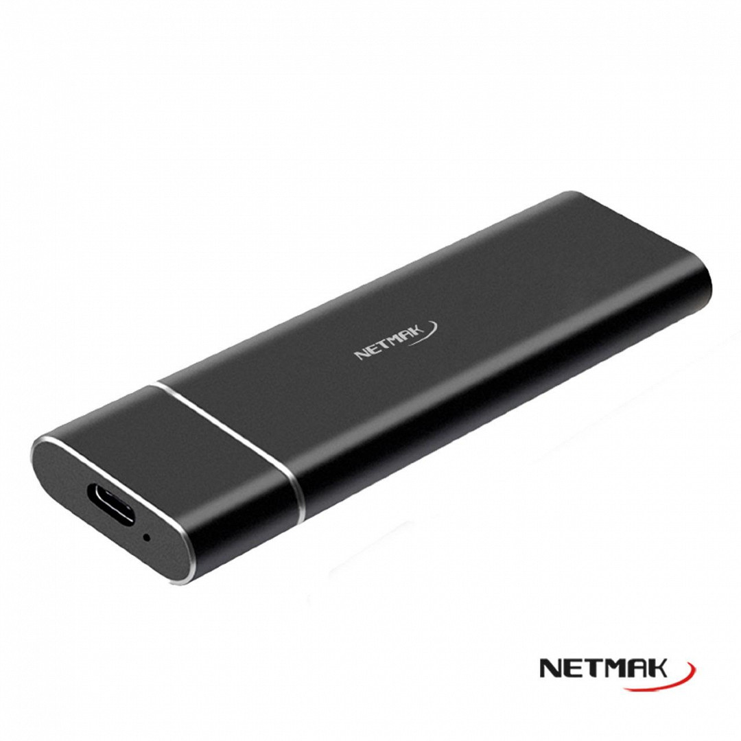 Caja Externa Usb C 3.2 Ssd M2 Case 5 Netmak