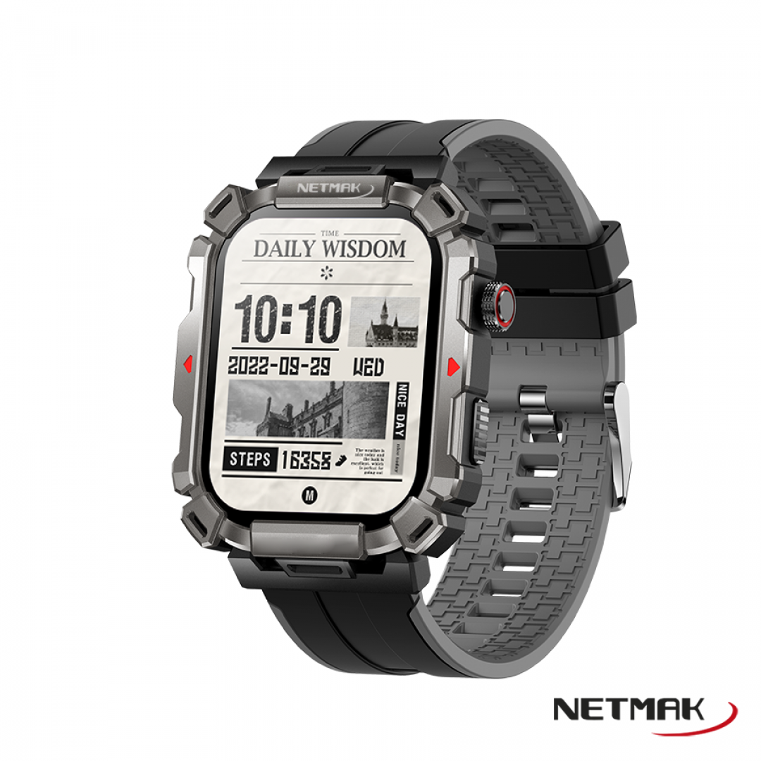 Reloj Pulsera Smartwatch Bt5.3 Evolution 2" Netmak - Imagen 4