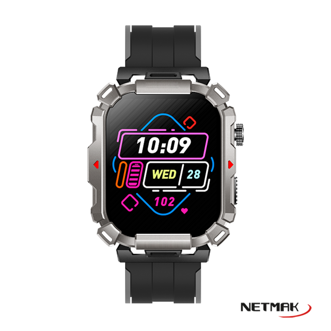 Reloj Pulsera Smartwatch Bt5.3 Evolution 2" Netmak - Imagen 7